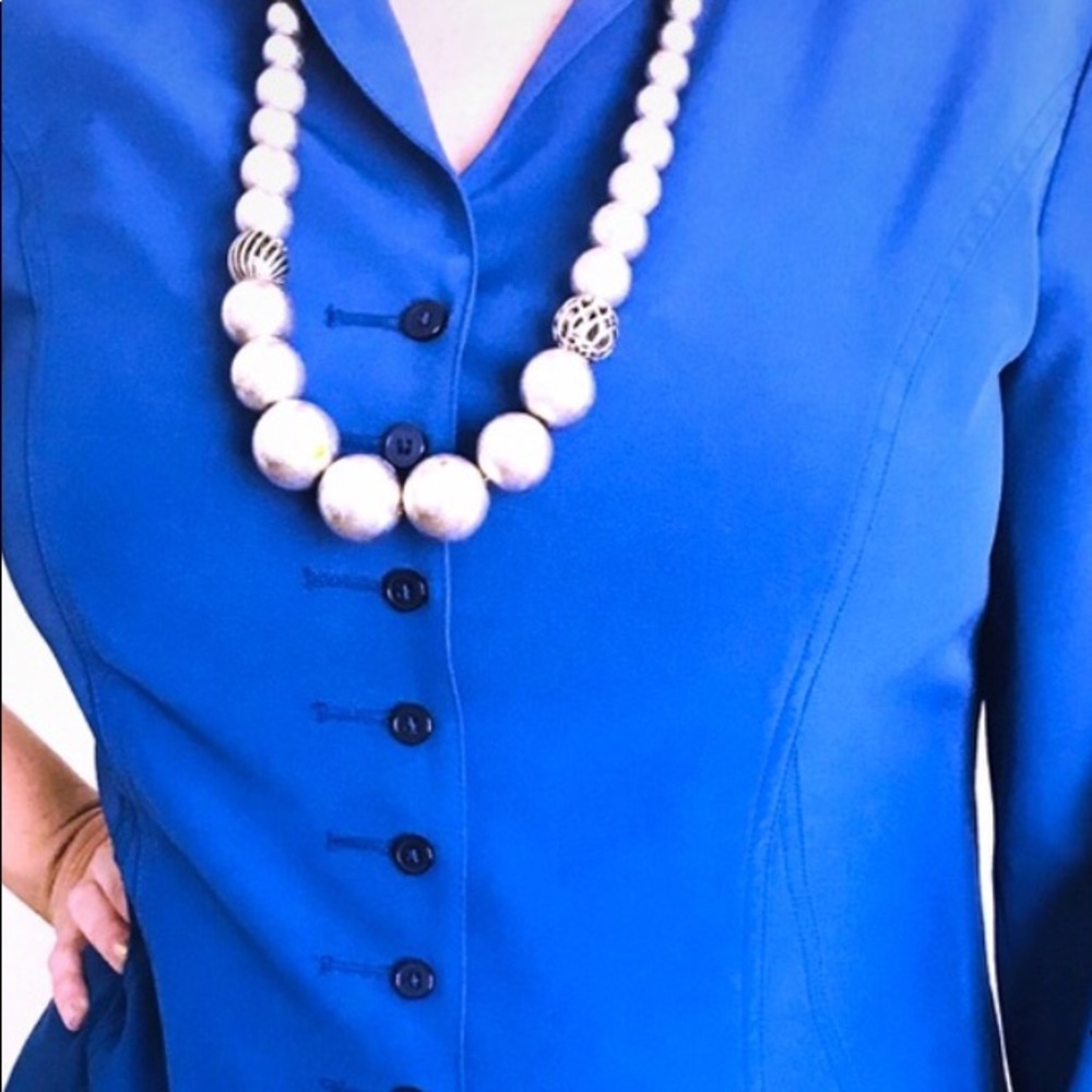 Blue blouse
